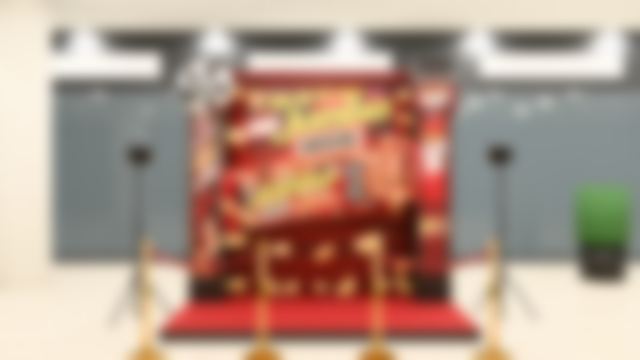 Render del stand Jumbo Movie en Punto de venta